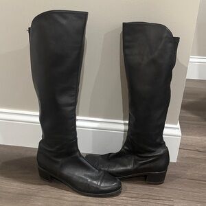 Stuart Weitzman Black Knee High Boots